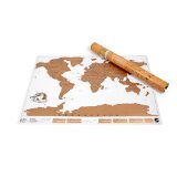 Luckies Scratch Map Personalisierte Weltkarte