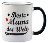 Tasse Beste Mama der Welt Vintage Style - Geschenk - Mutter - Muttertag