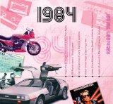 1984 Geburtstag Geschenken - 1984 Chart Hits CD und 1984 Geburtstagskarte